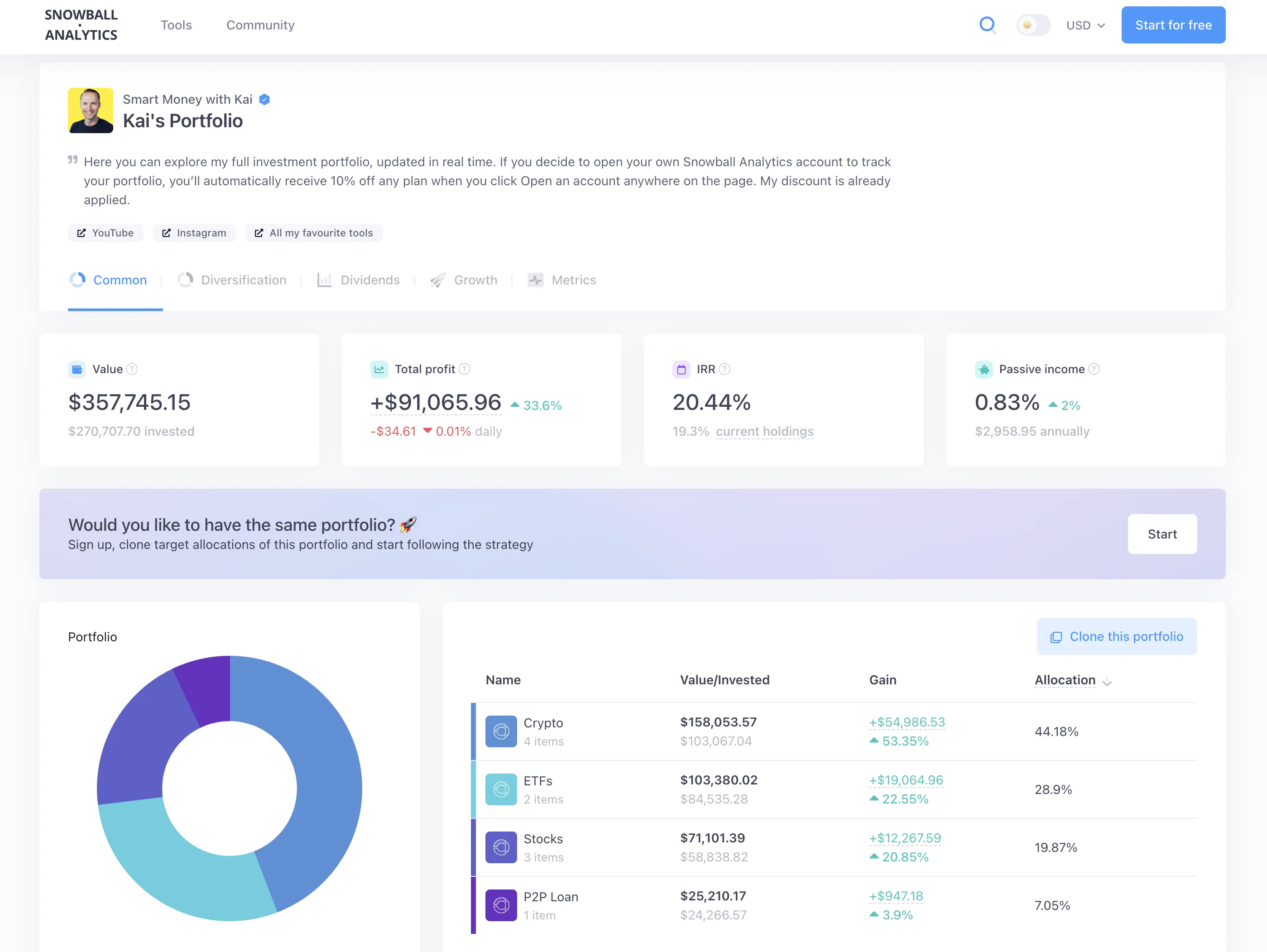 Kai's Portfolio Tracker